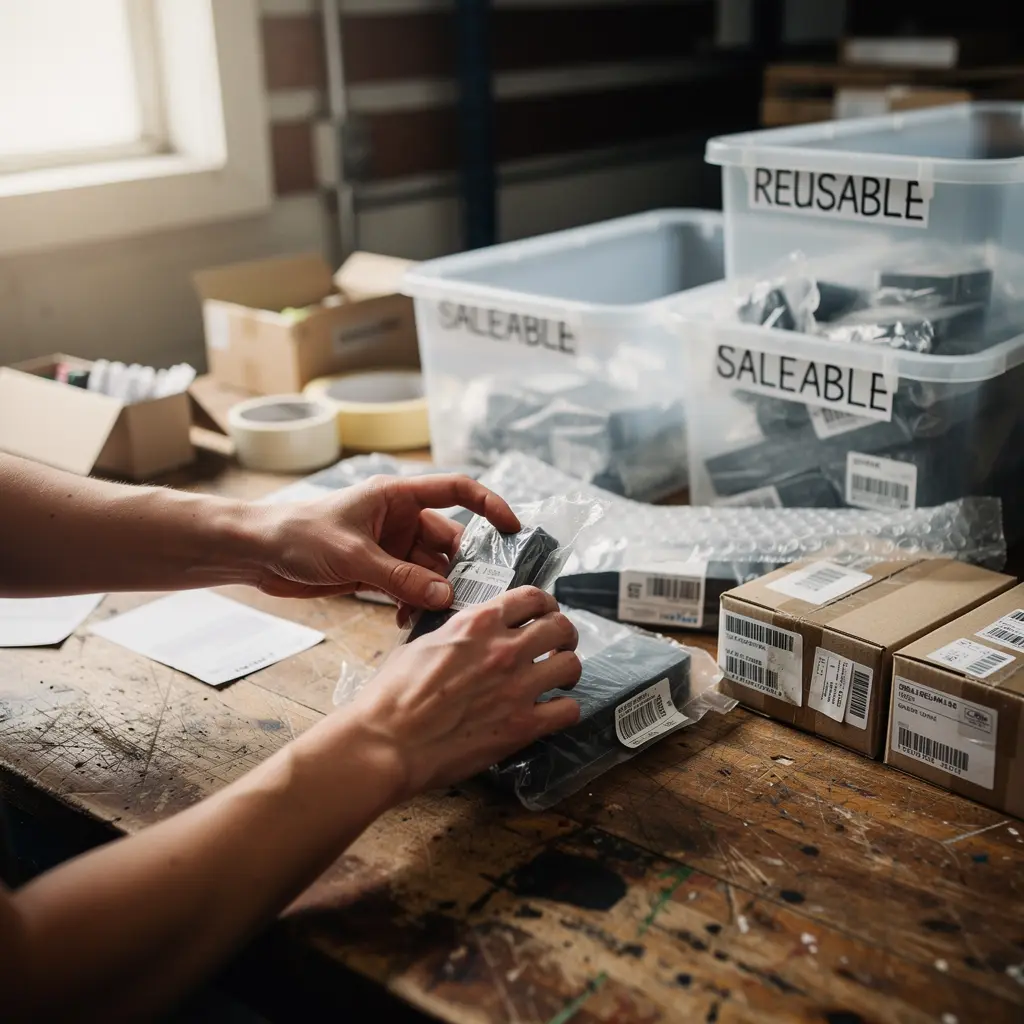 Clean Secure Storage Racks
